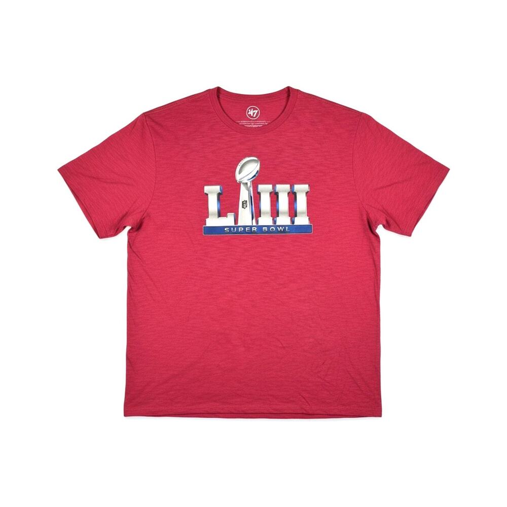 47 brand Super Bowl LIII 2019 New England Patriots and the Los Angeles Rams 3XL